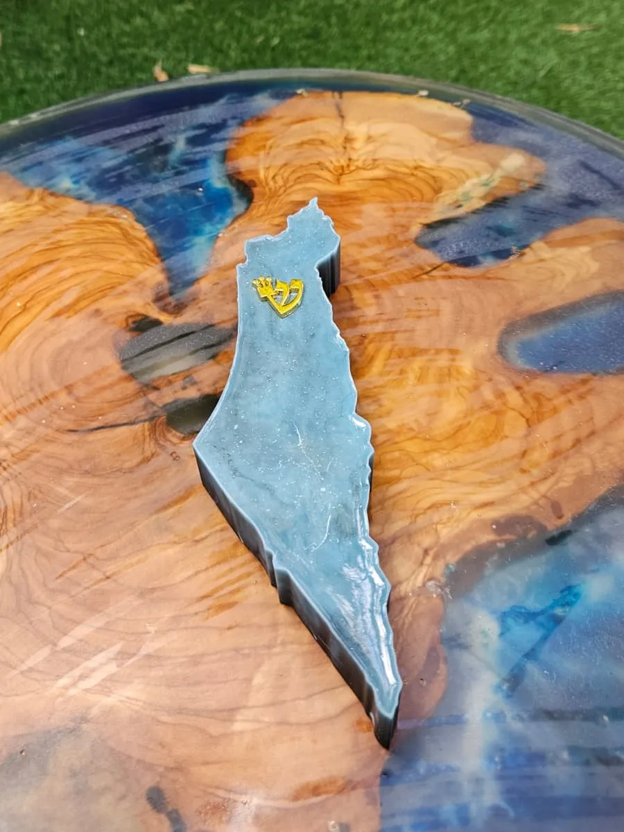 מזוזה צורת ארץ ישראל