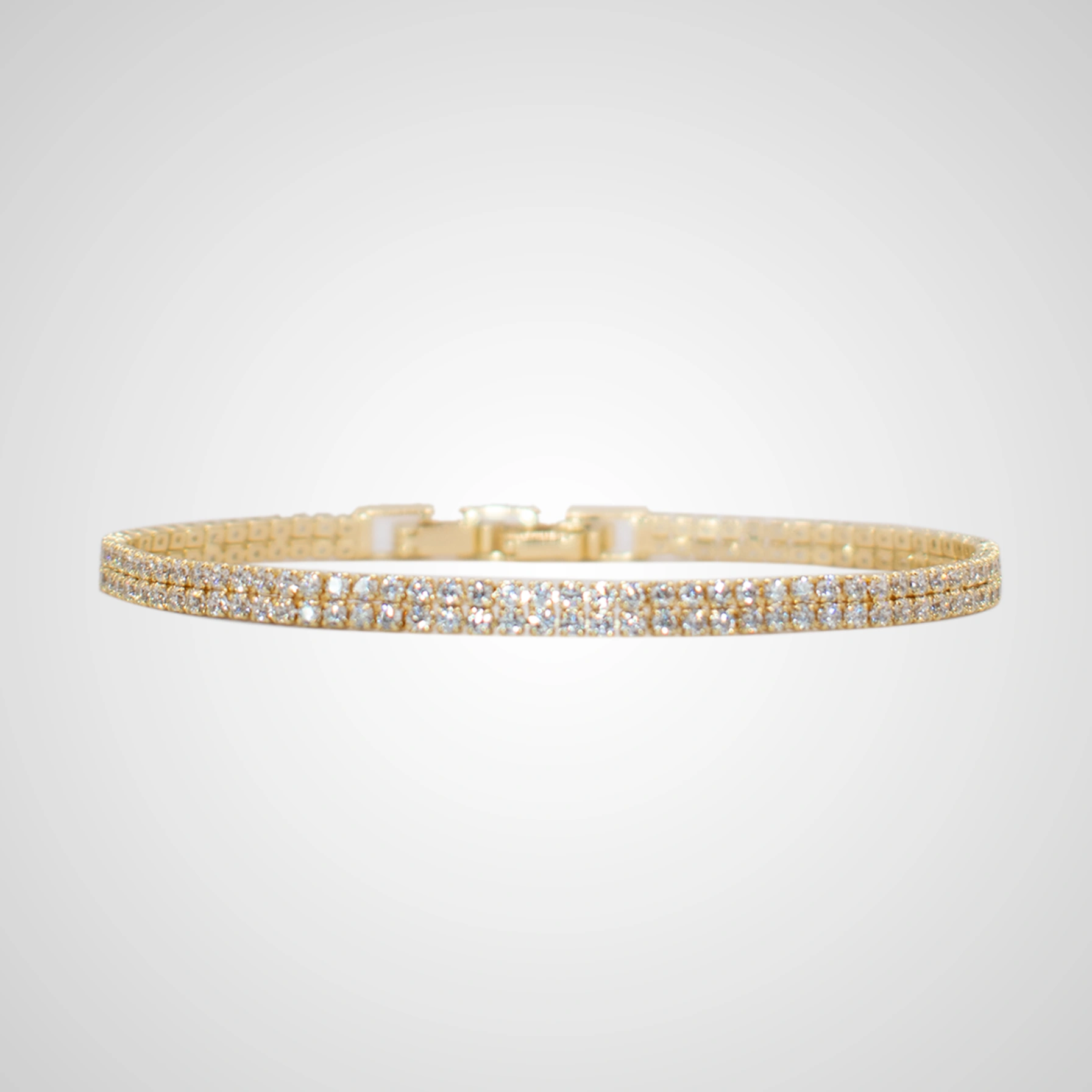 צמיד טניס כפול