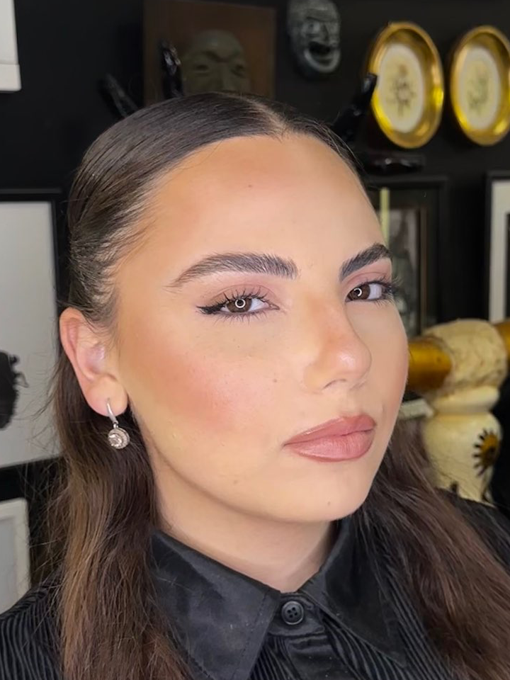 איפור ערב ללא ריסים