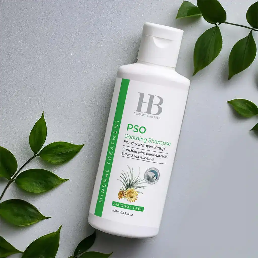 שמפו מרגיע לקרקפת אדומה ויבשה