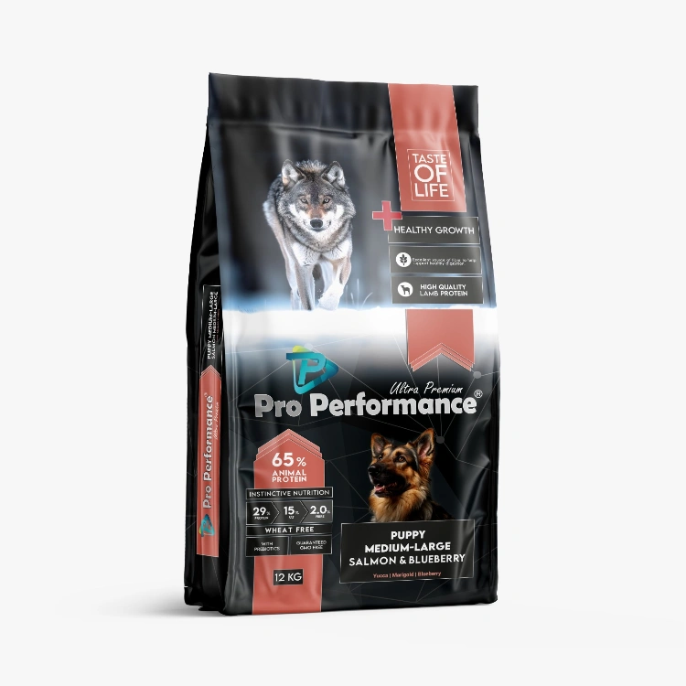Pro Performance PUPPY DOG M&L SALMON&BLUEBERRY 12 KG