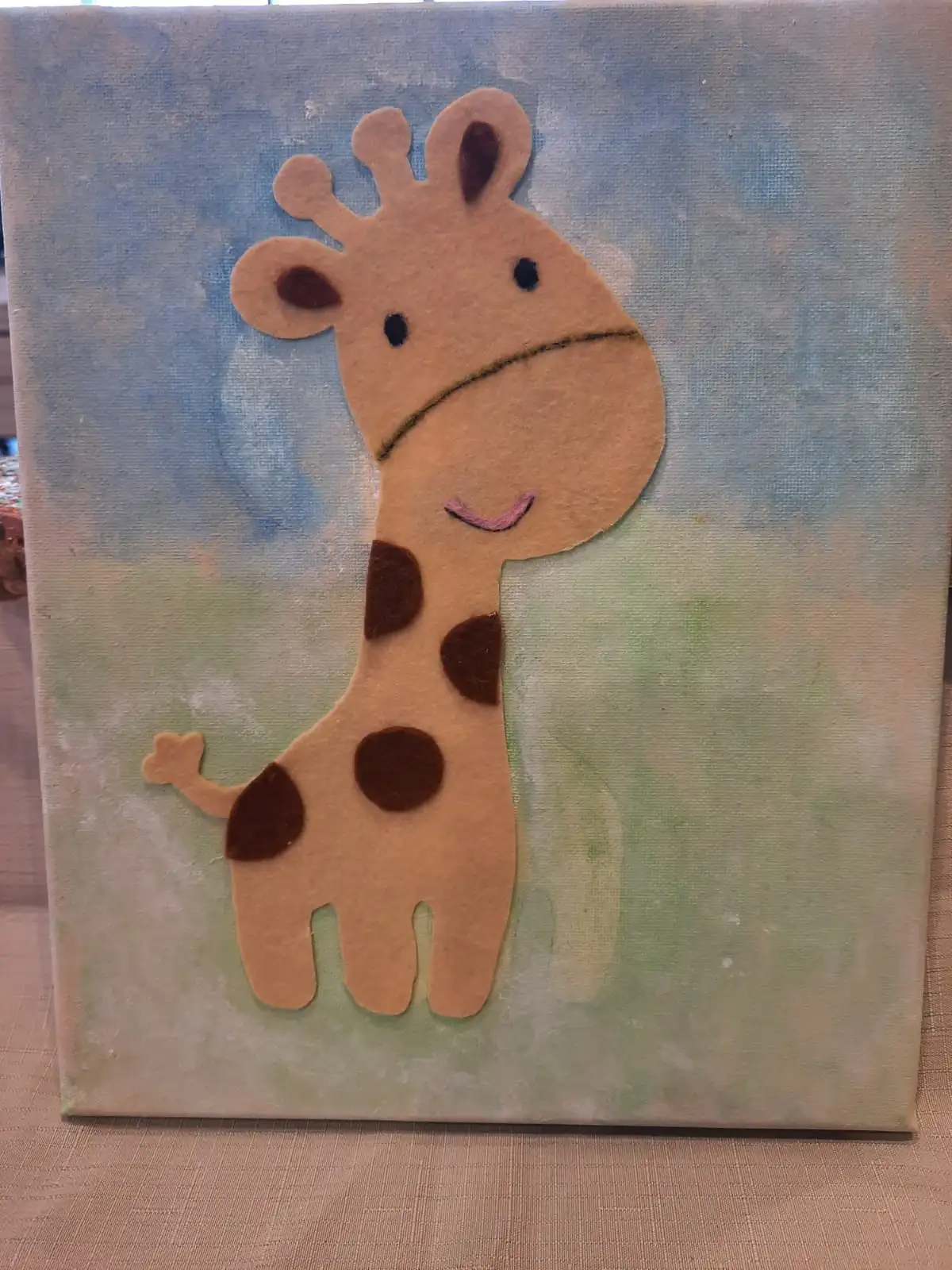 גיראפה 3D על קנבס