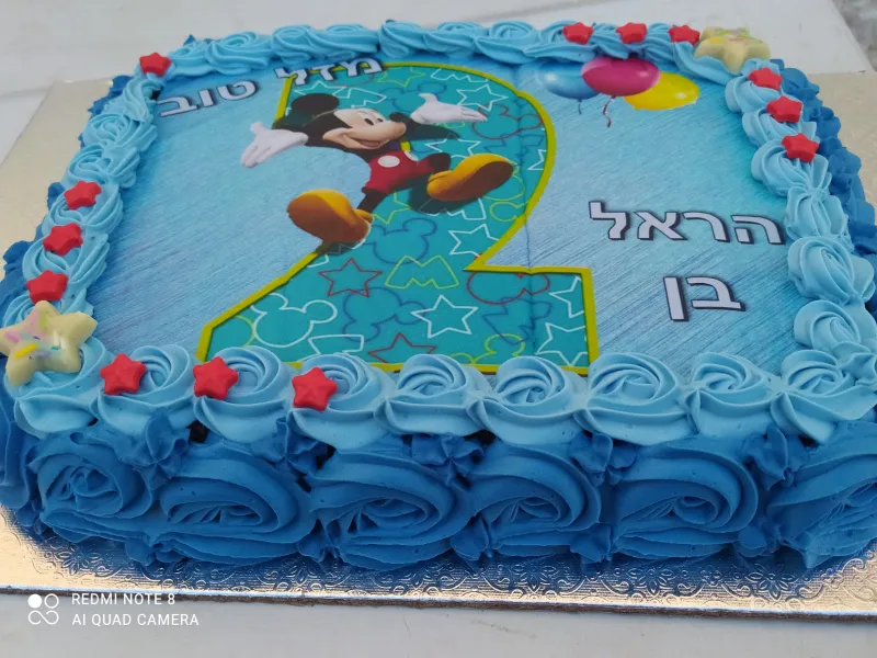 עוגת גן 🥳🥳🥳🥳🥳 גודל בינוני חלבי/ פרווה