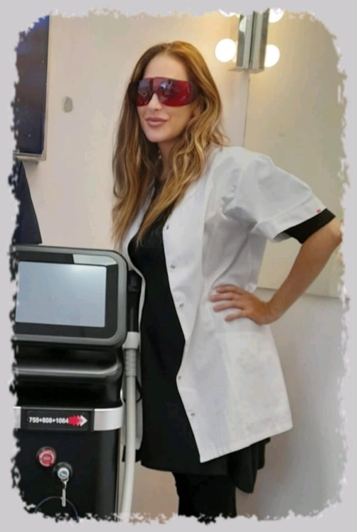 מכשור הלייזר שלנו - הסרת שיער לצמיתות!