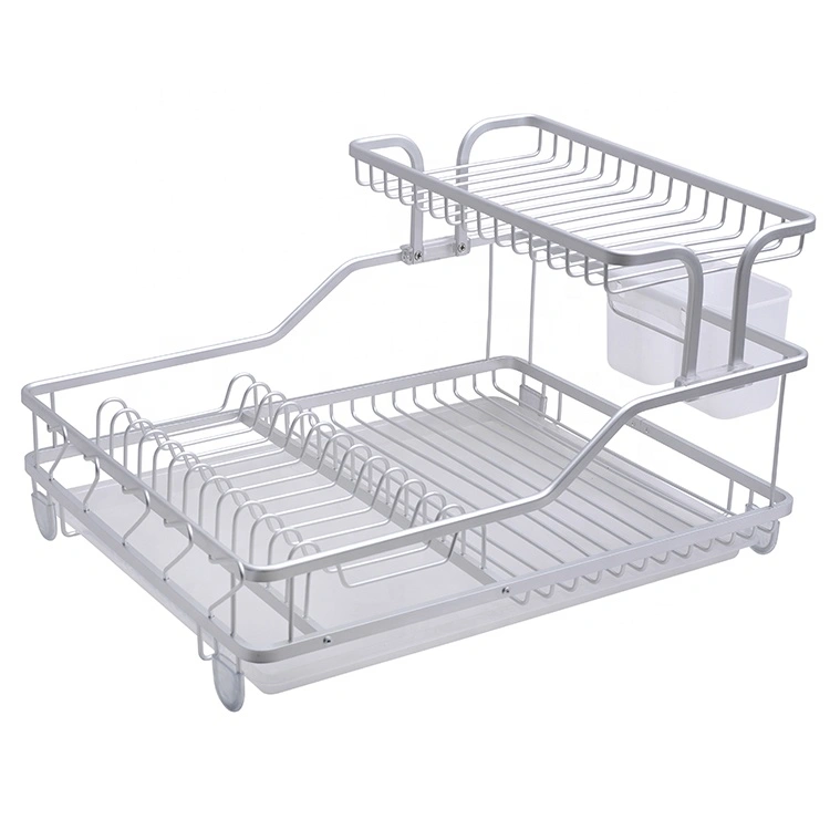 מתקן לייבוש כלים דו קומתי מאלומניום