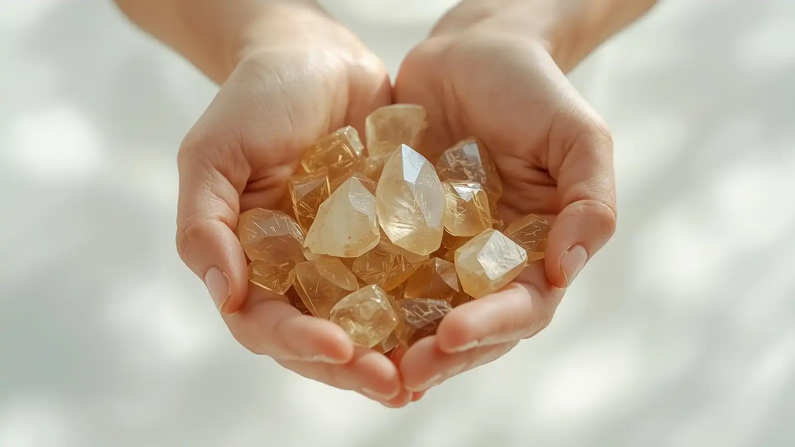 רוטילייט קוורץ (Rutilated Quartz)