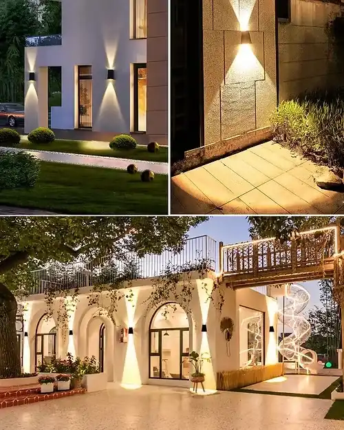 תאורת קיר - 1 אפ 2 דאון