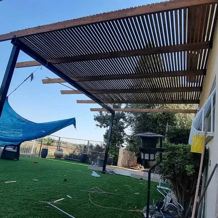פרגולות ועבודות עץ