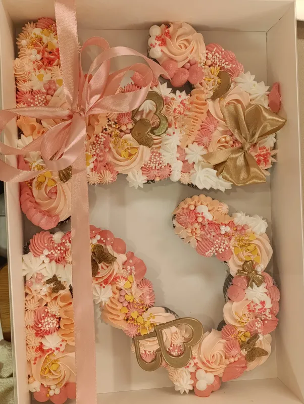 🎂🧁💝עוגת קאפקייקס 12💝🧁🎂- עוגה משודרגת לגן ולכיתה ללא צורך בסכין כדי לחתוך