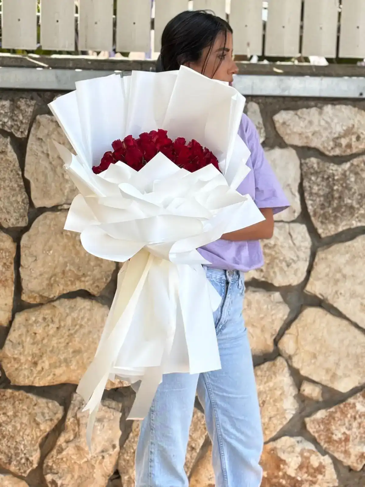 50 ורדים אדומים