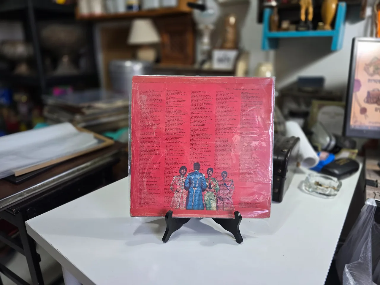 תקליט 33, BEATLES, Sg PEPPERS LONLEY HEARTS, 1967,  מצב בינוני
