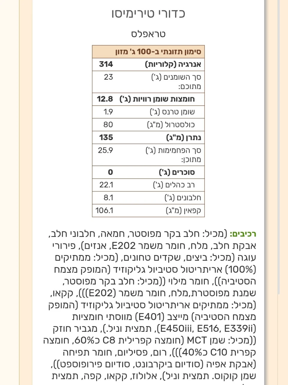 כדורי טראפלס נס קפה
