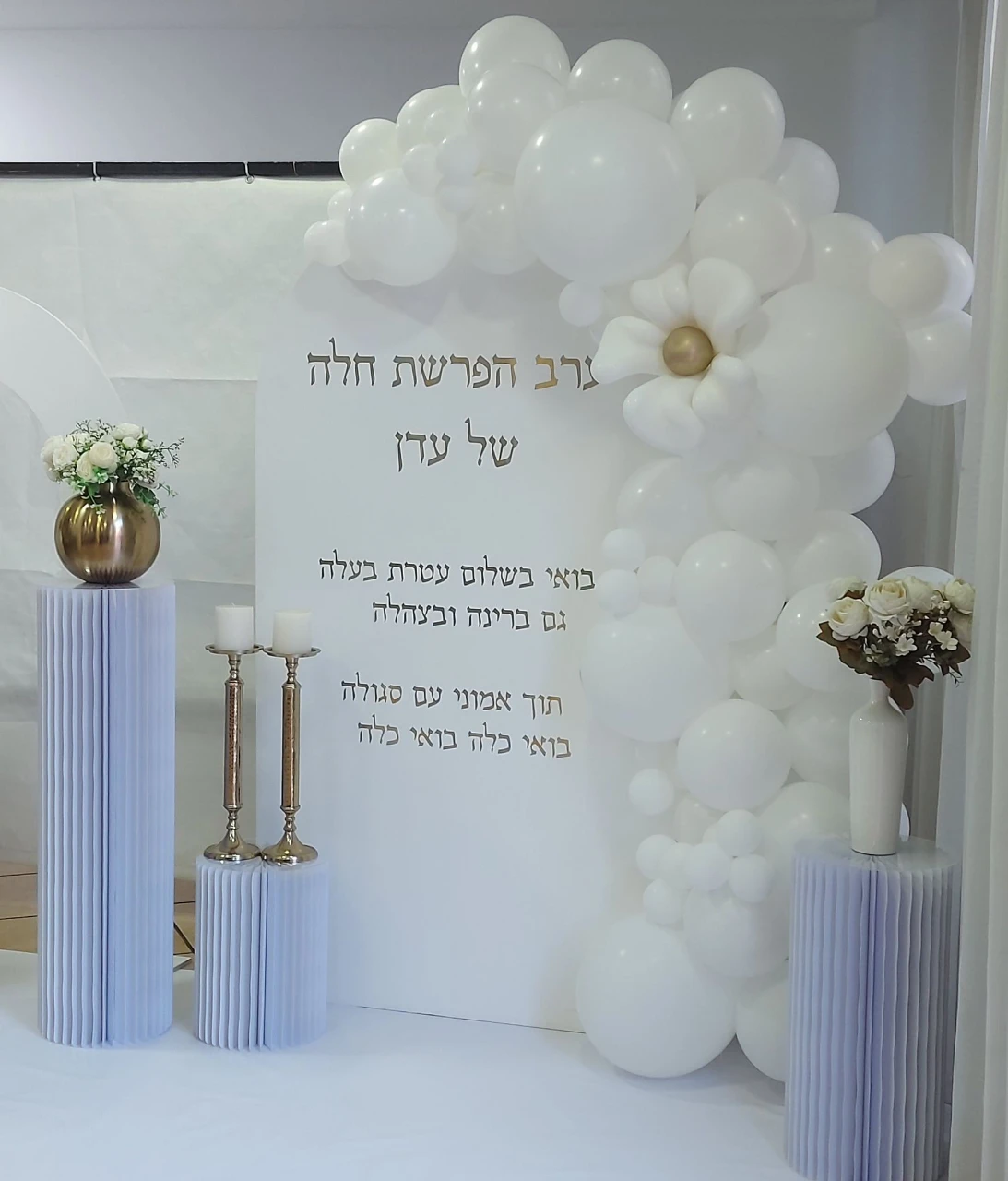 עמדות צילום מעוצבות מבלונים