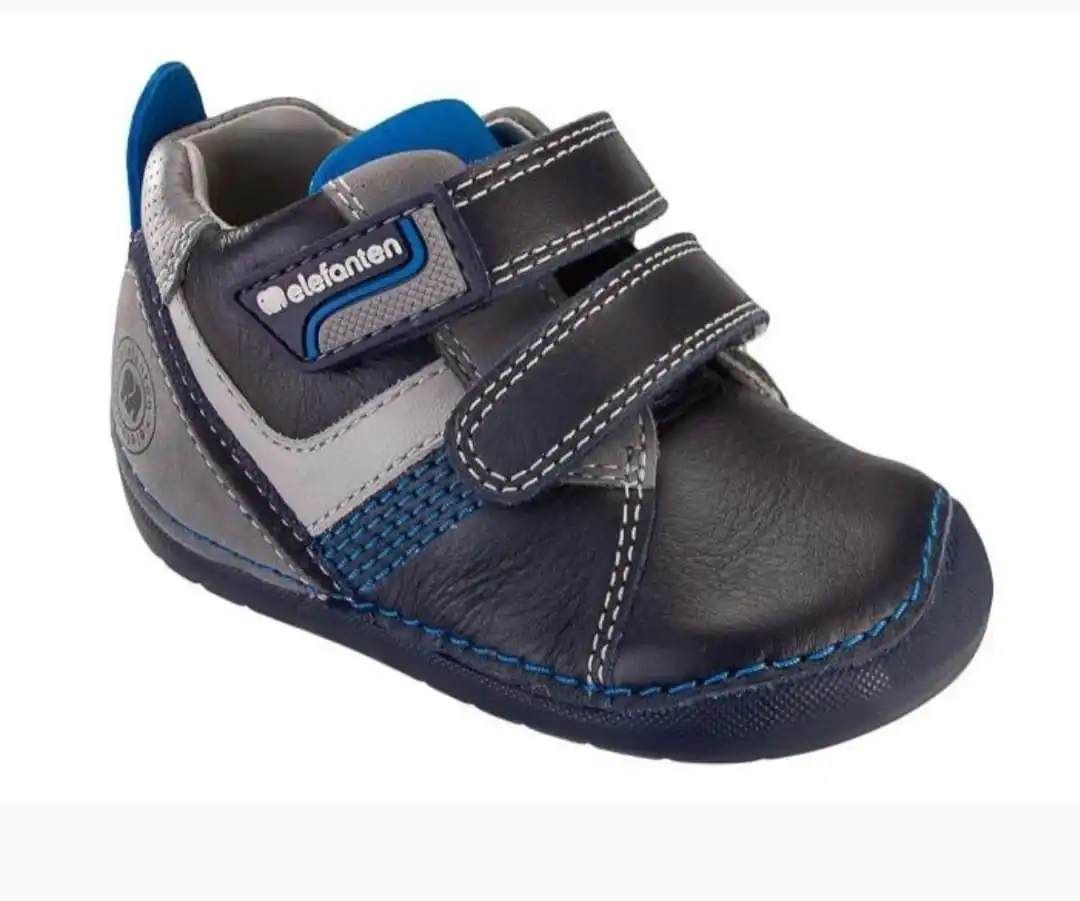 סניקרס בנים כחול-אפור