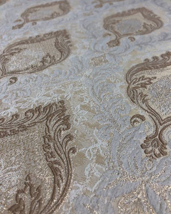 ז׳קארד דגם מרוקו צבע קרם