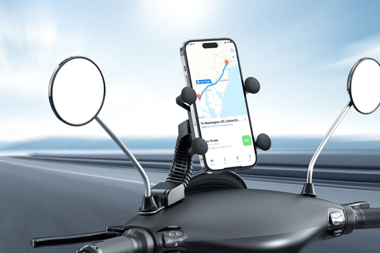 זרוע לאופנוע לטלפון חכם