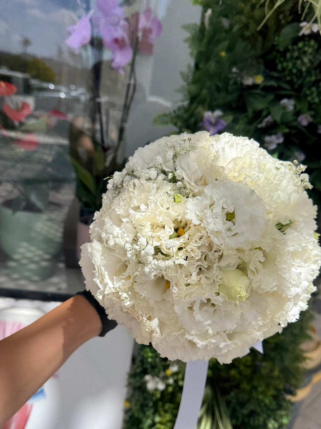 זר כלה | קישוט רכב