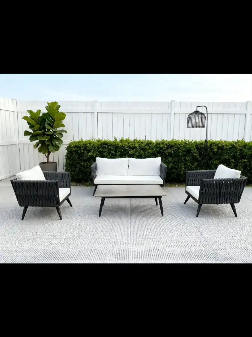 פינת ישיבה דגם "נאפה" צבע אפור