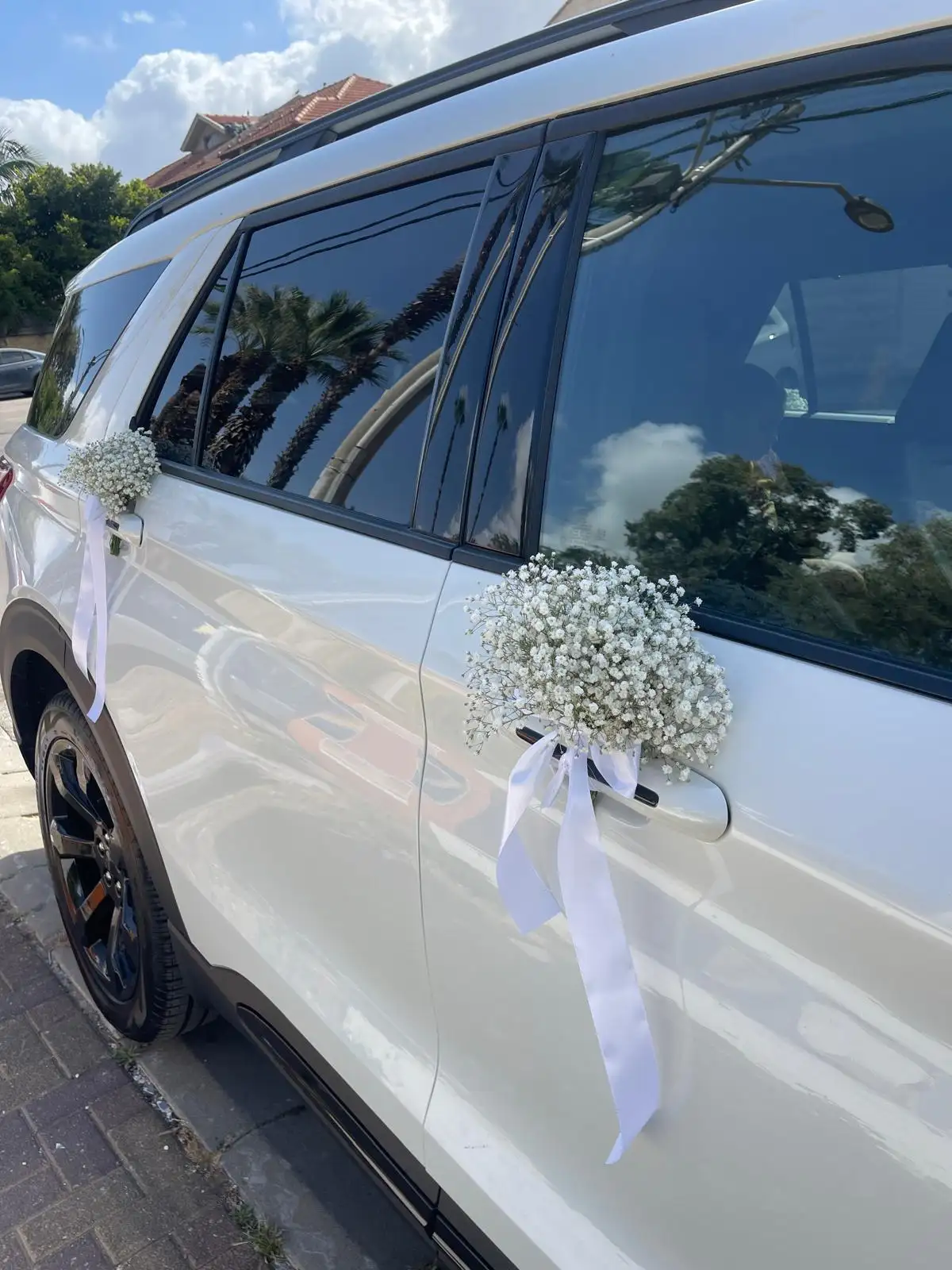 קישוטי חתונה לרכב 