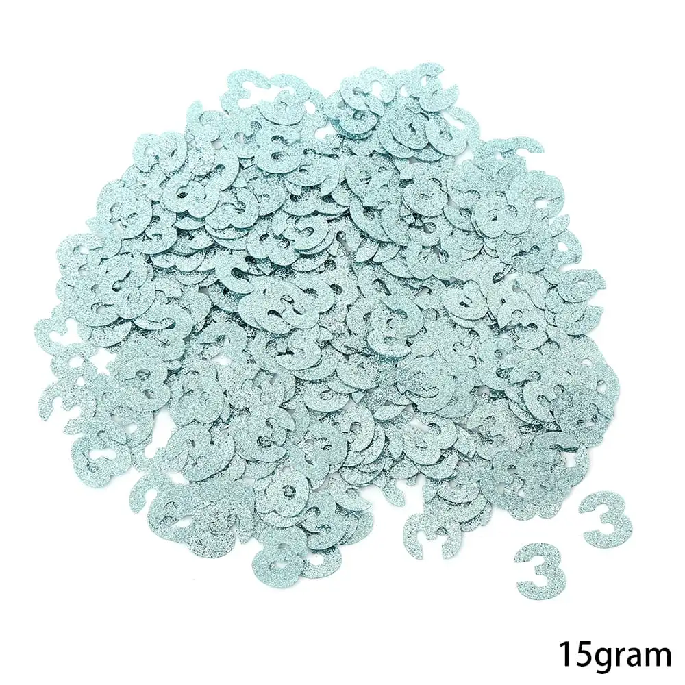 קונפטי לקישוט שולחן