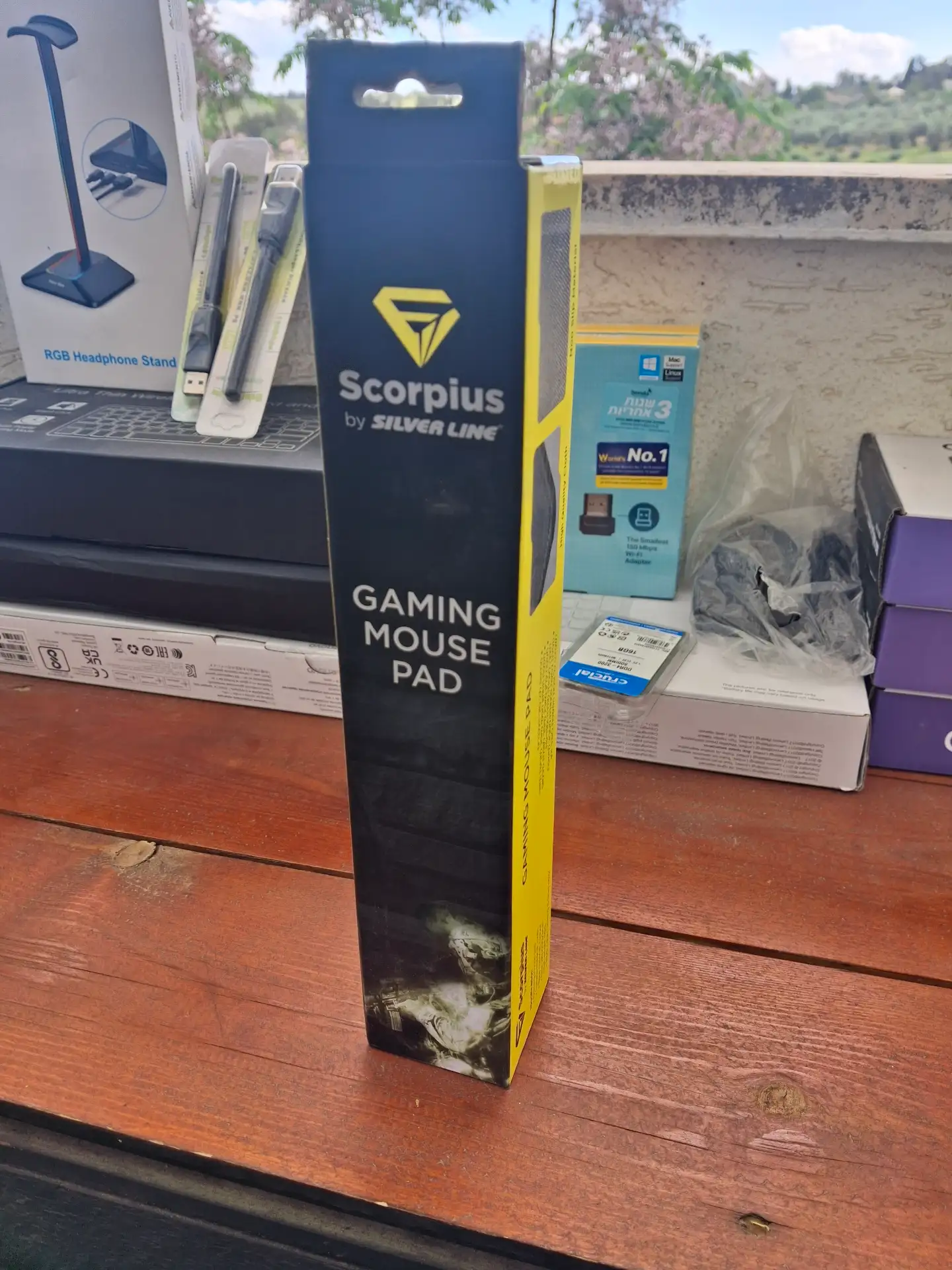 משטח לעכבר Scorpius Gaming mouse pad