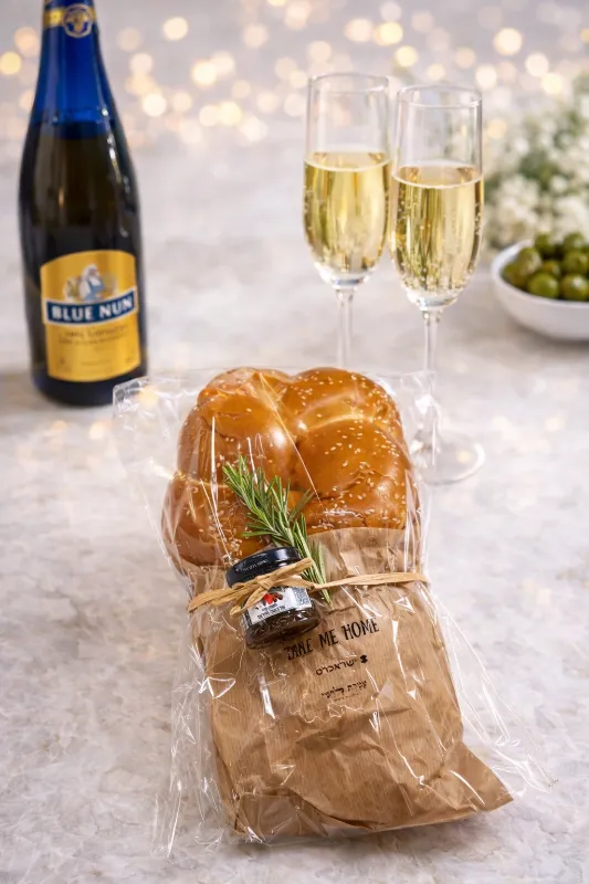 חלה משפחתית באריזה כפרית