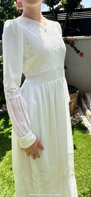 שמלת בת מצווה דגם אביה