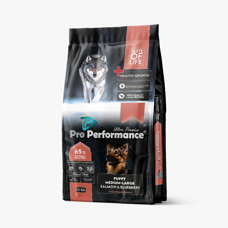 Pro Performance PUPPY DOG M&L SALMON&BLUEBERRY 12 KG