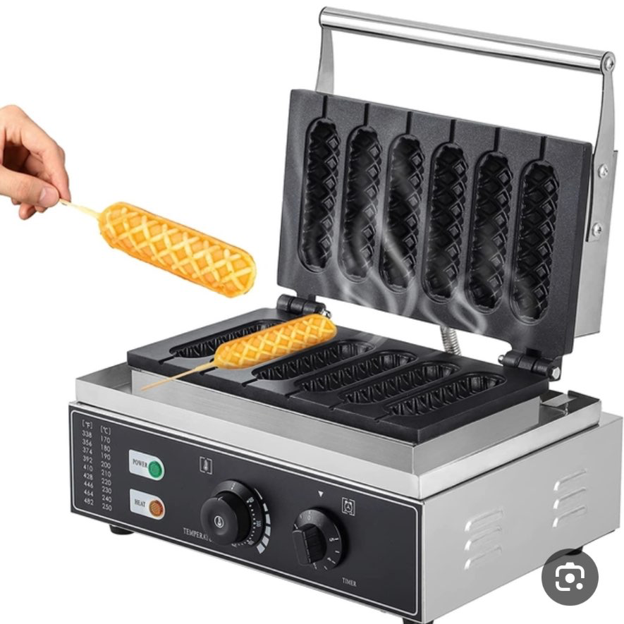 מכונת וופל בלגי להשכרה