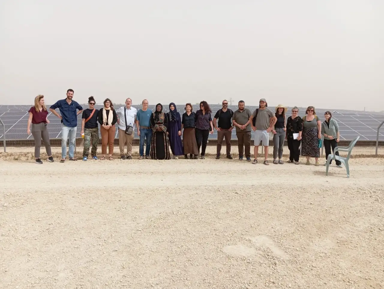סיור בנגב – קידום אנרגיות מתחדשות