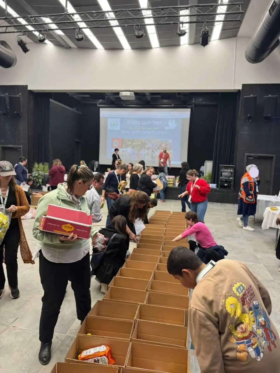 יהל ישראל מובילה פרויקט סלי מזון למשפחות נזקקות