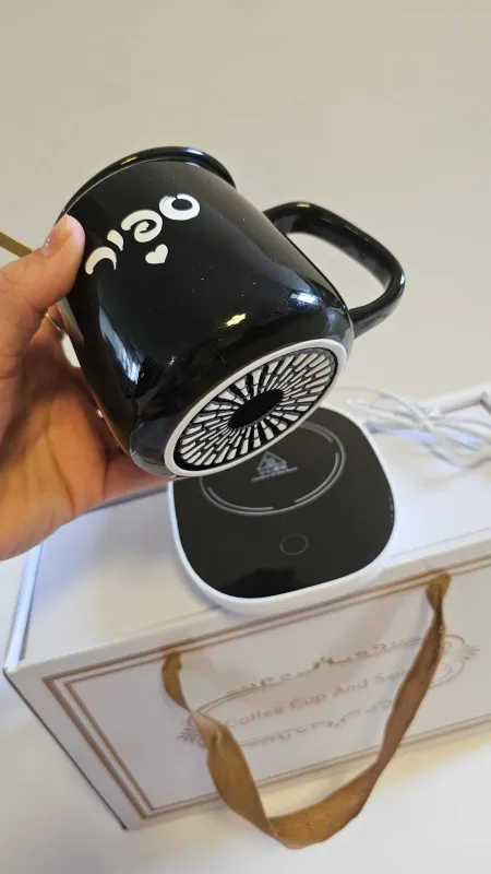 כוס מתחממת עם usb