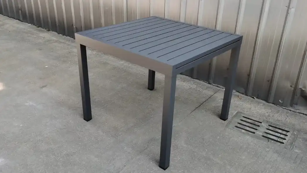 שולחן אלומיניום 90 סמ נפתח ל150 סמ