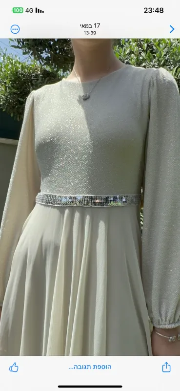 שמלת נערות קלאסית דגם טהר