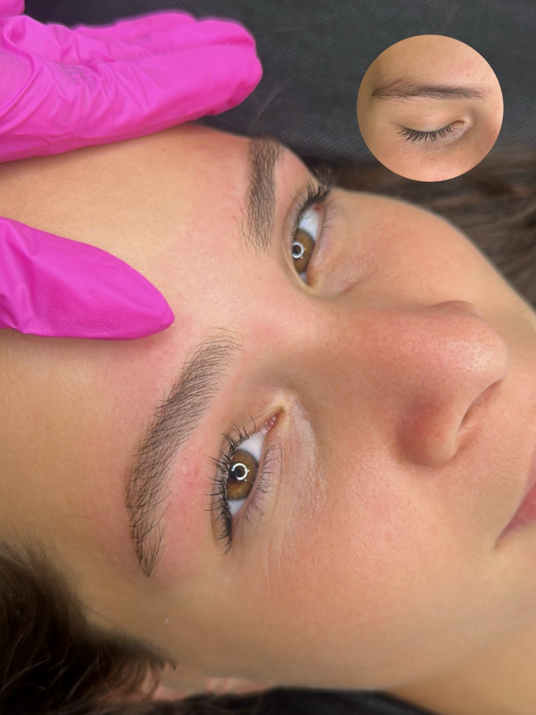 עיצוב גבות טבעיות