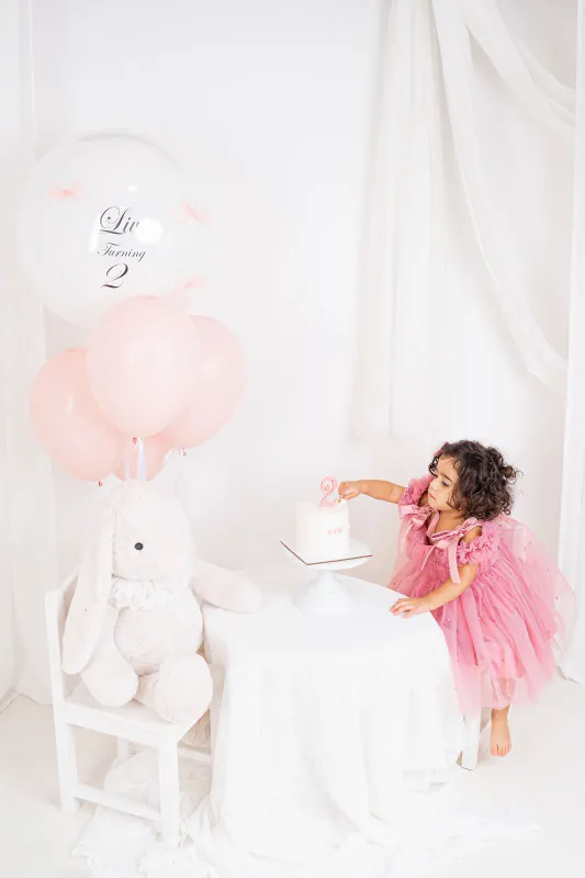 🤍🩷עוגה אישית ורוד ולבן🩷🤍