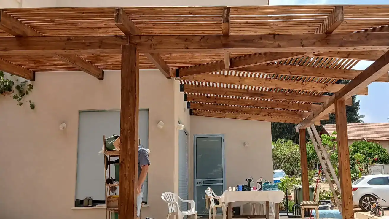 פרגולות ועבודות עץ