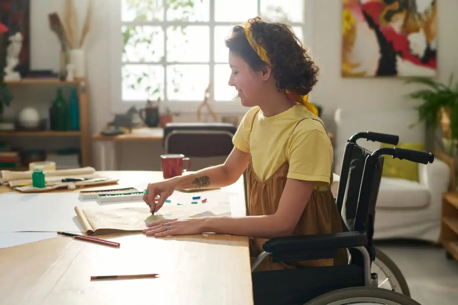 שילוב אנשים עם מוגבלות בשוק העבודה דרך יצירה