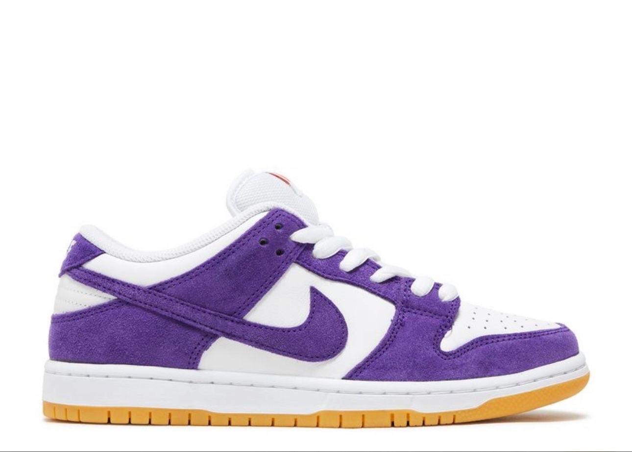 “Nike SB Dunk Low Pro ISO “Orange Label Court Purple