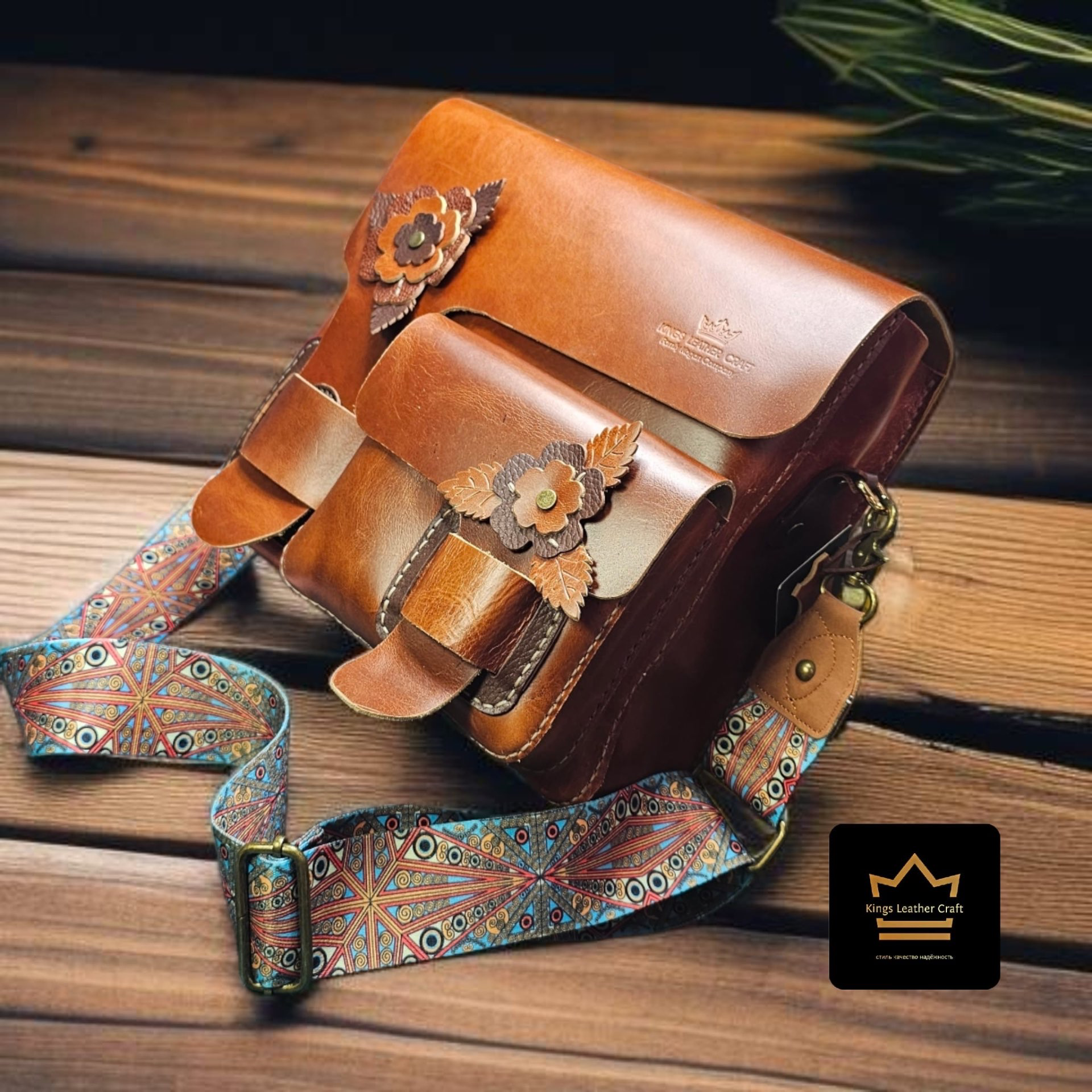 תיק צד Brown exclusive