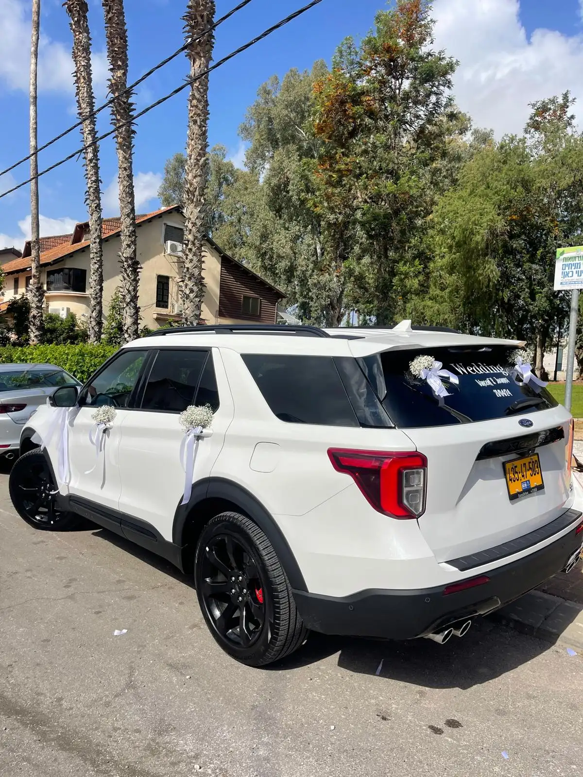 קישוטי חתונה לרכב 