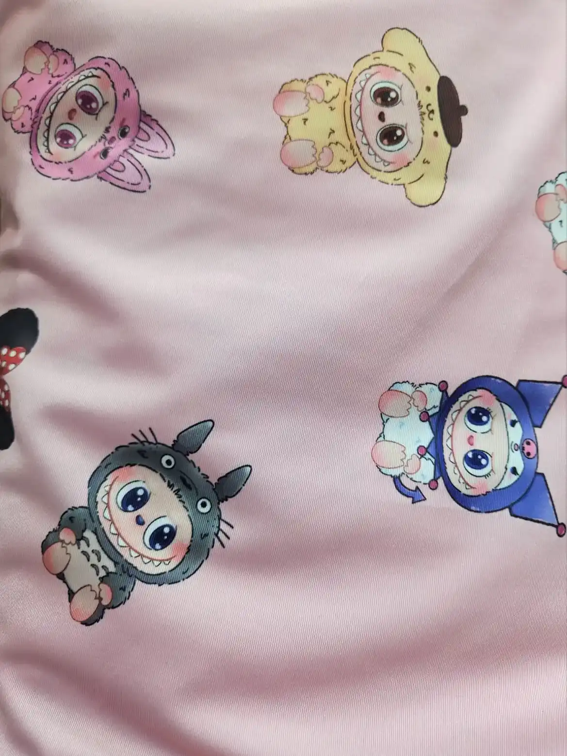 בד לייקרה מודפס