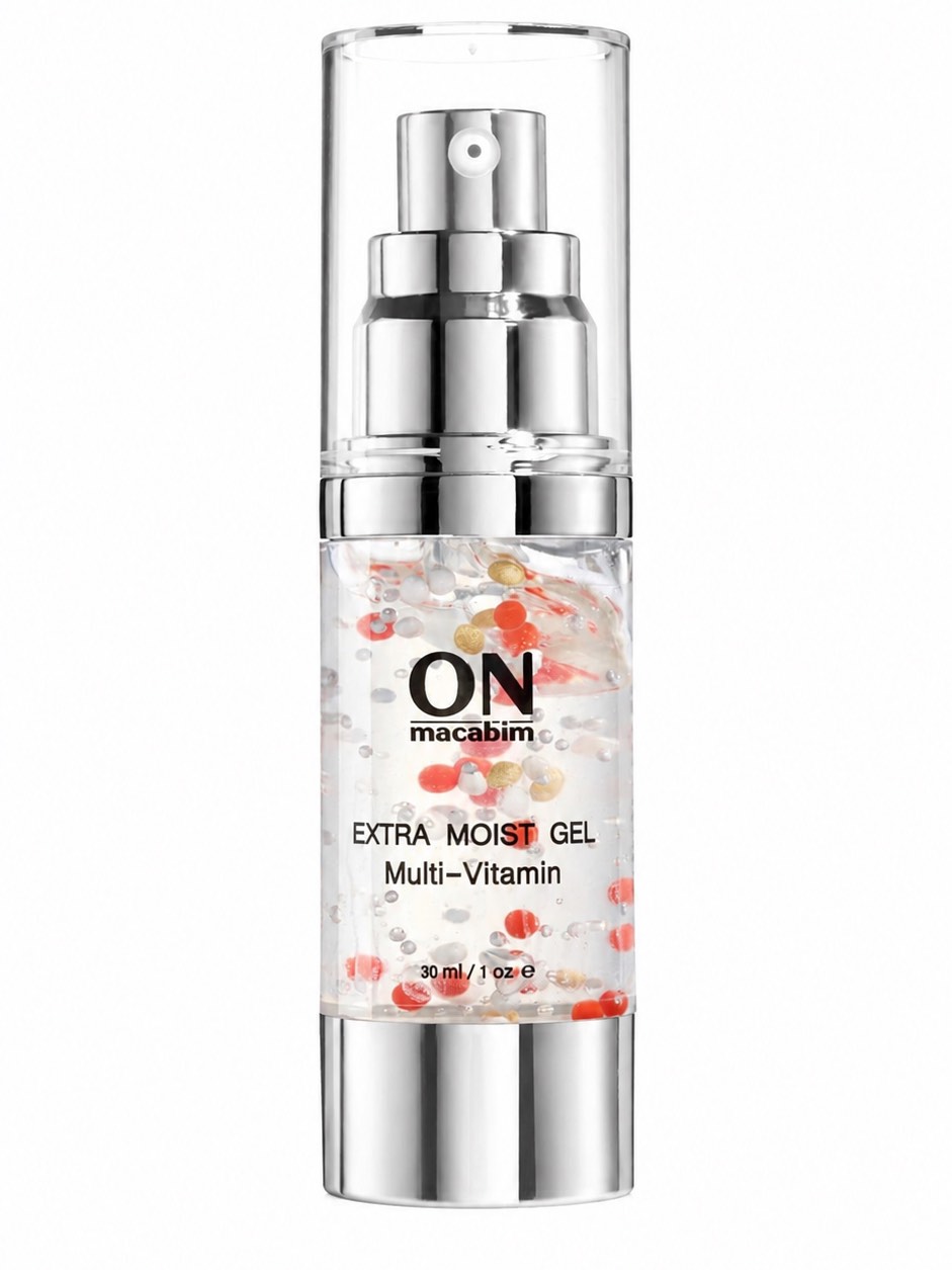 ג'ל לחות אקסטרה מולטיויטמין און מכבים- VC - EXTRA MOIST GEL MULTI-VITAMIN- 30ml