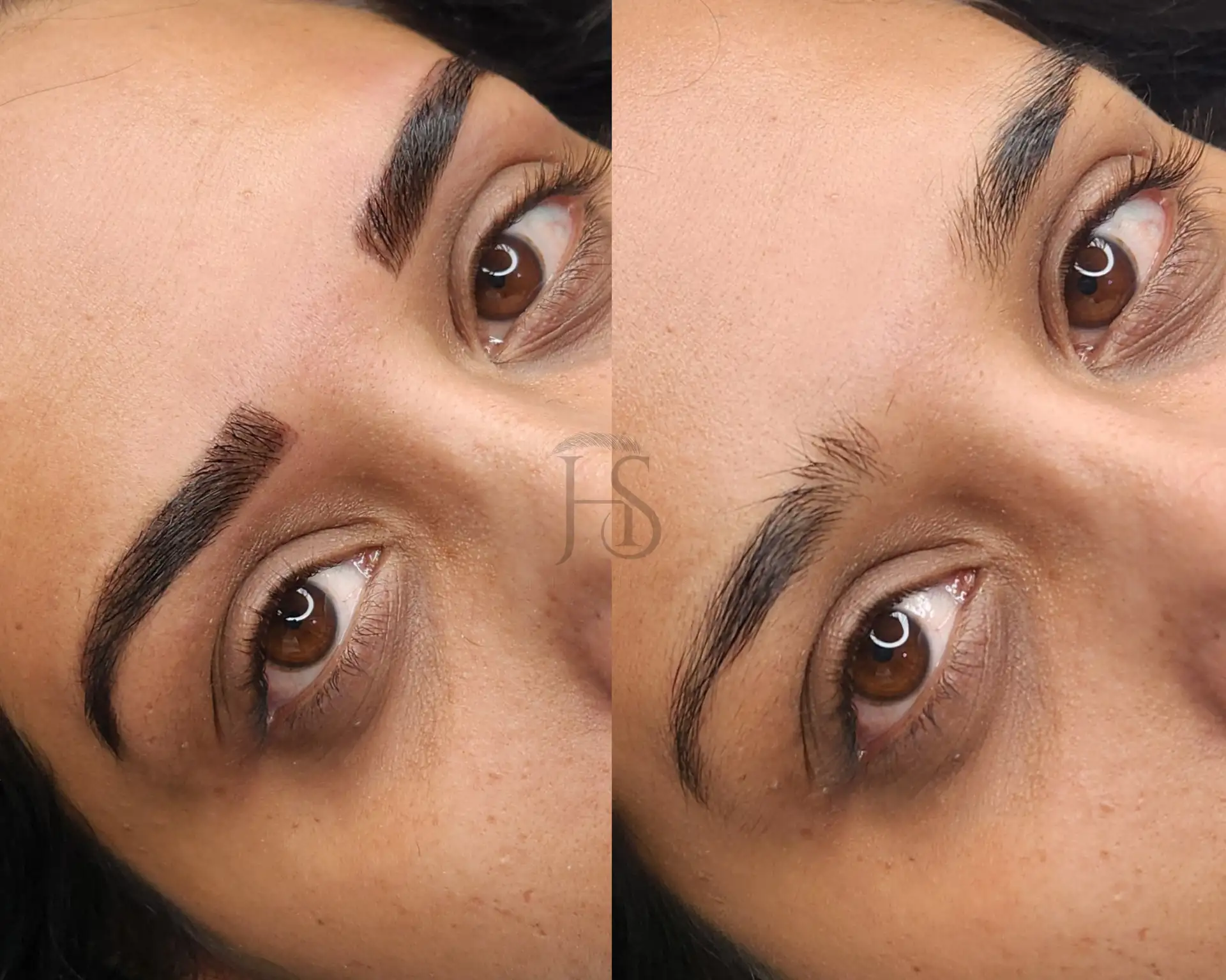 עיצוב גבות בתוספת צבע/ הרמת גבות