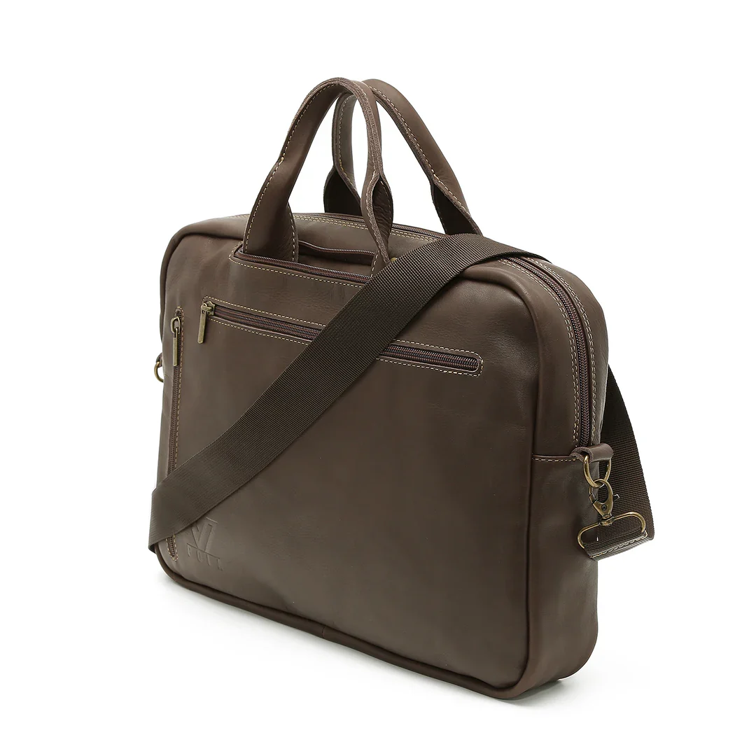 תיק לפטופ/עבודה חום