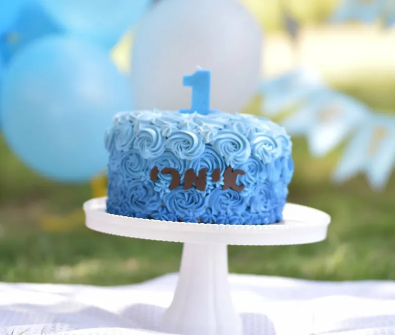 עוגת סמאשקייק בן ( כמובן ניתן לשנות צבעים)