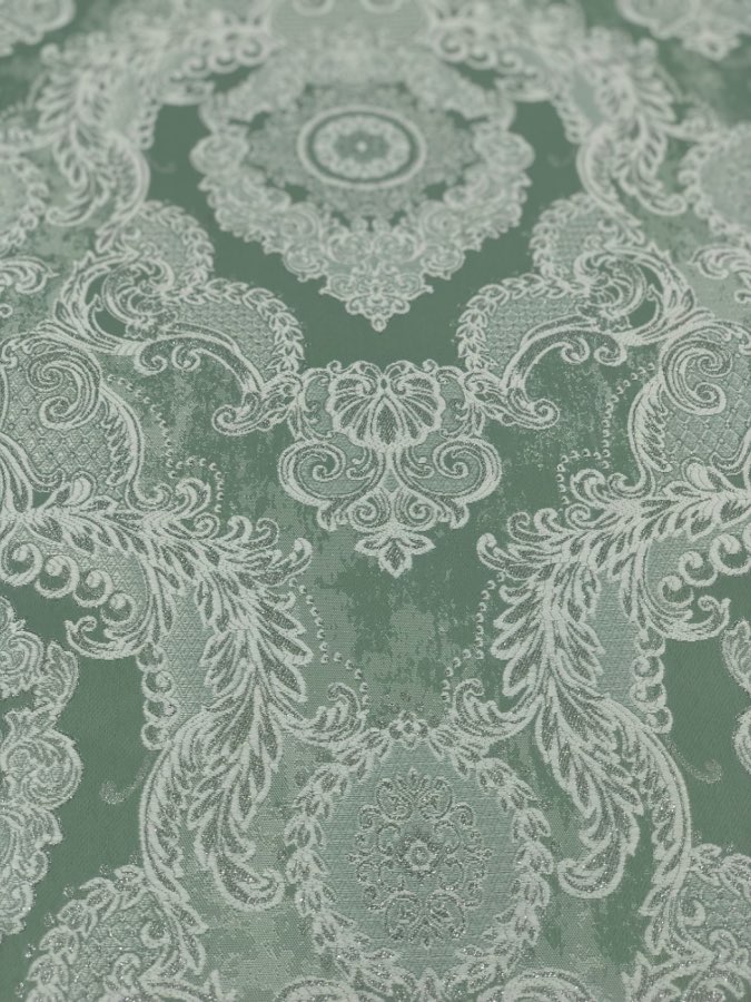 ז׳קארד דגם מלכות צבע טורקיז כסף