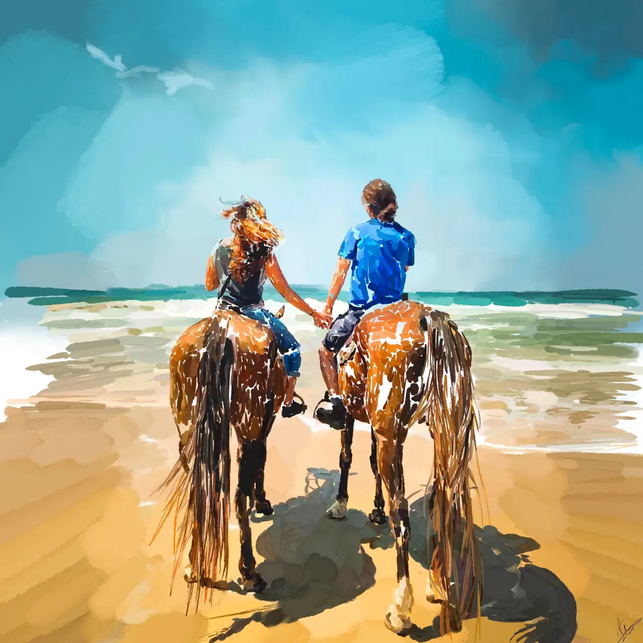 ציור זוגי (2 אנשים)