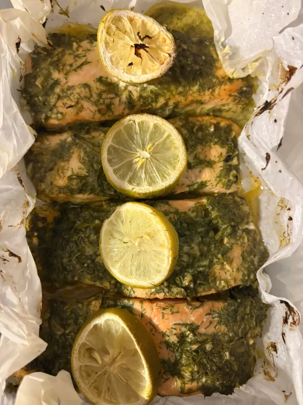 Lemon & Herb Salmon (8 pieces)