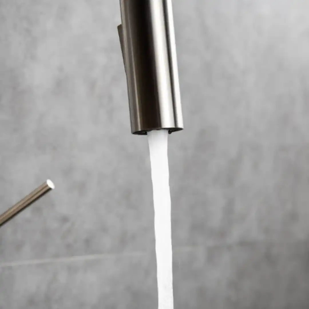 ברז מטבח מוברש 2 מצבי זרימה